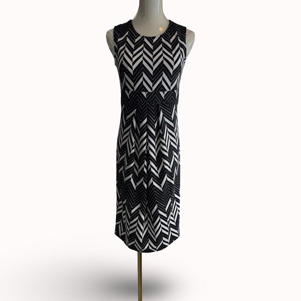 Star Motherhood - Black & White Maternity Dress. Size Small